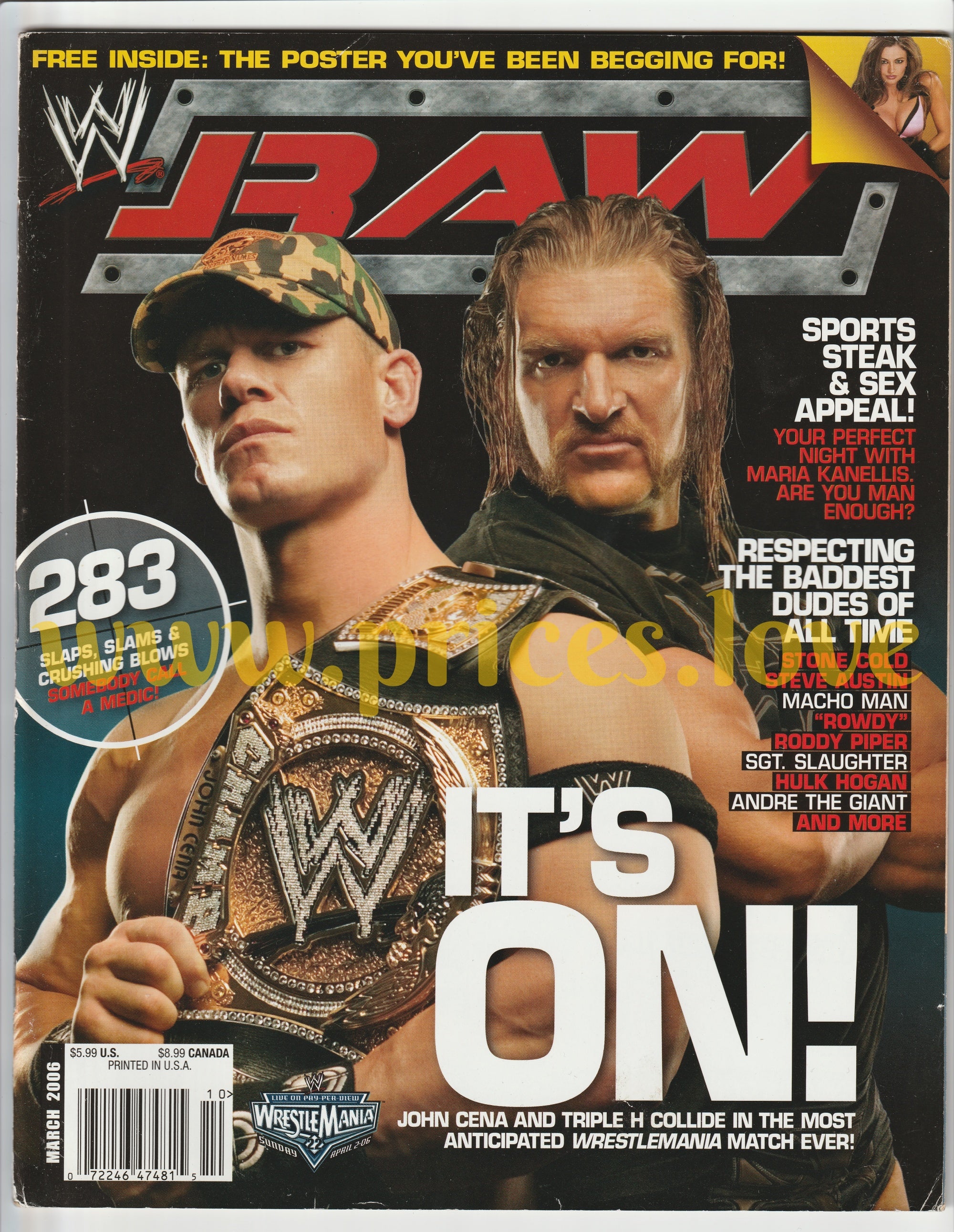 Magazines - Wrestling - WWE RAW – Price's Internet Superstore