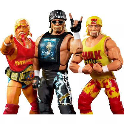 WWE Elite Collection Hulkamania 40th Anniversary Action Figure Set - 3pk (Target Exclusive)