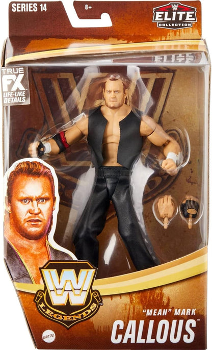 WWE Elite Legends Wrestling Action Figure Mean Mark Callous The Undertaker WWF