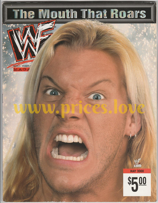 WWF Wrestling Magazine May 2000 Chris Jericho Kurt Angle Tazz WWE Al Snow Tori 2