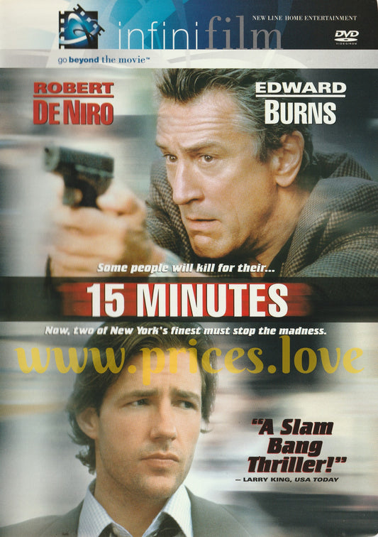 15 Minutes (DVD, 2001)