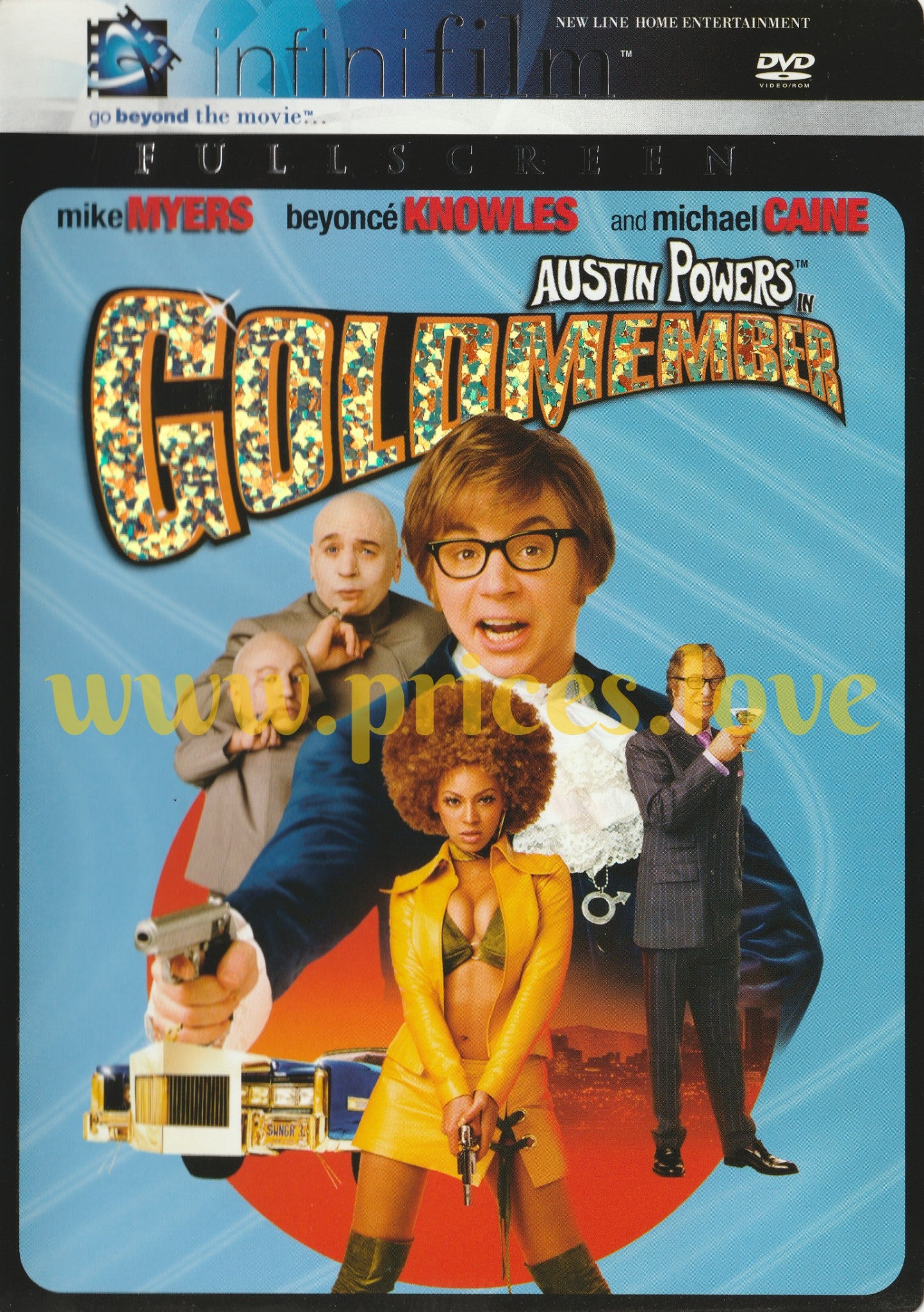 Austin Powers in Goldmember (DVD, 2002, Full Frame Infinifilm Series)