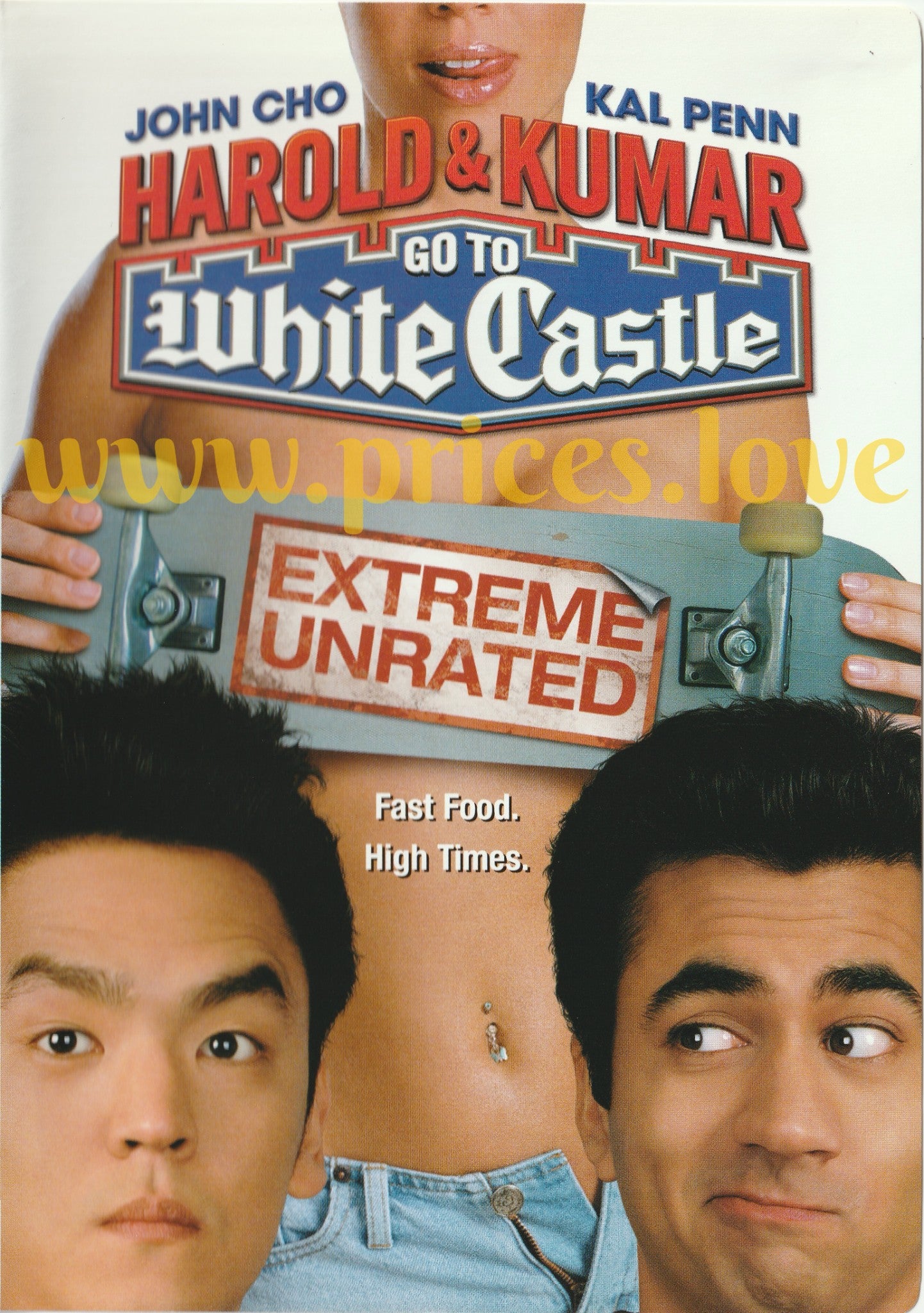 Harold & Kumar Go to White Castle (DVD, 2004) Extreme Unrated