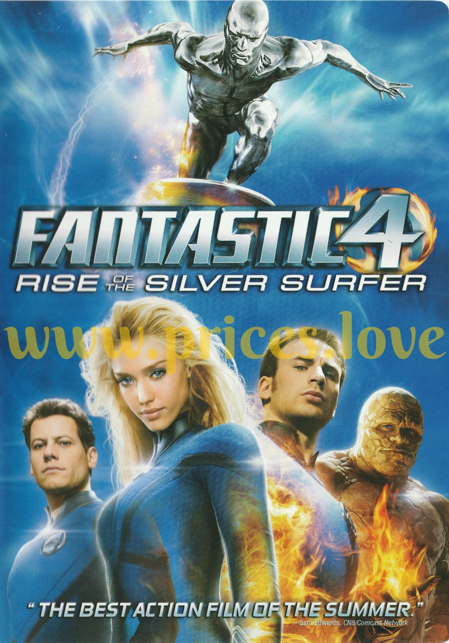 Fantastic Four: Rise of the Silver Surfer (DVD, 2007) Full Screen & Widescreen