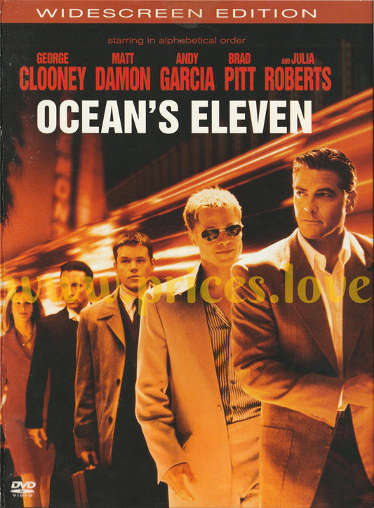 Oceans Eleven (DVD, 2002, Widescreen)