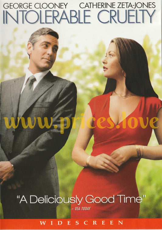 Intolerable Cruelty (DVD, 2003) Widescreen