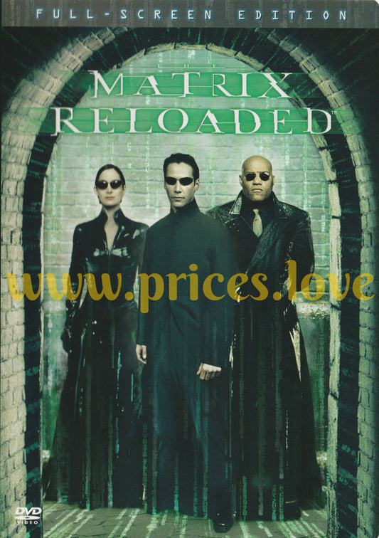 The Matrix Reloaded (DVD, 2003) 2 Disc Full Screen