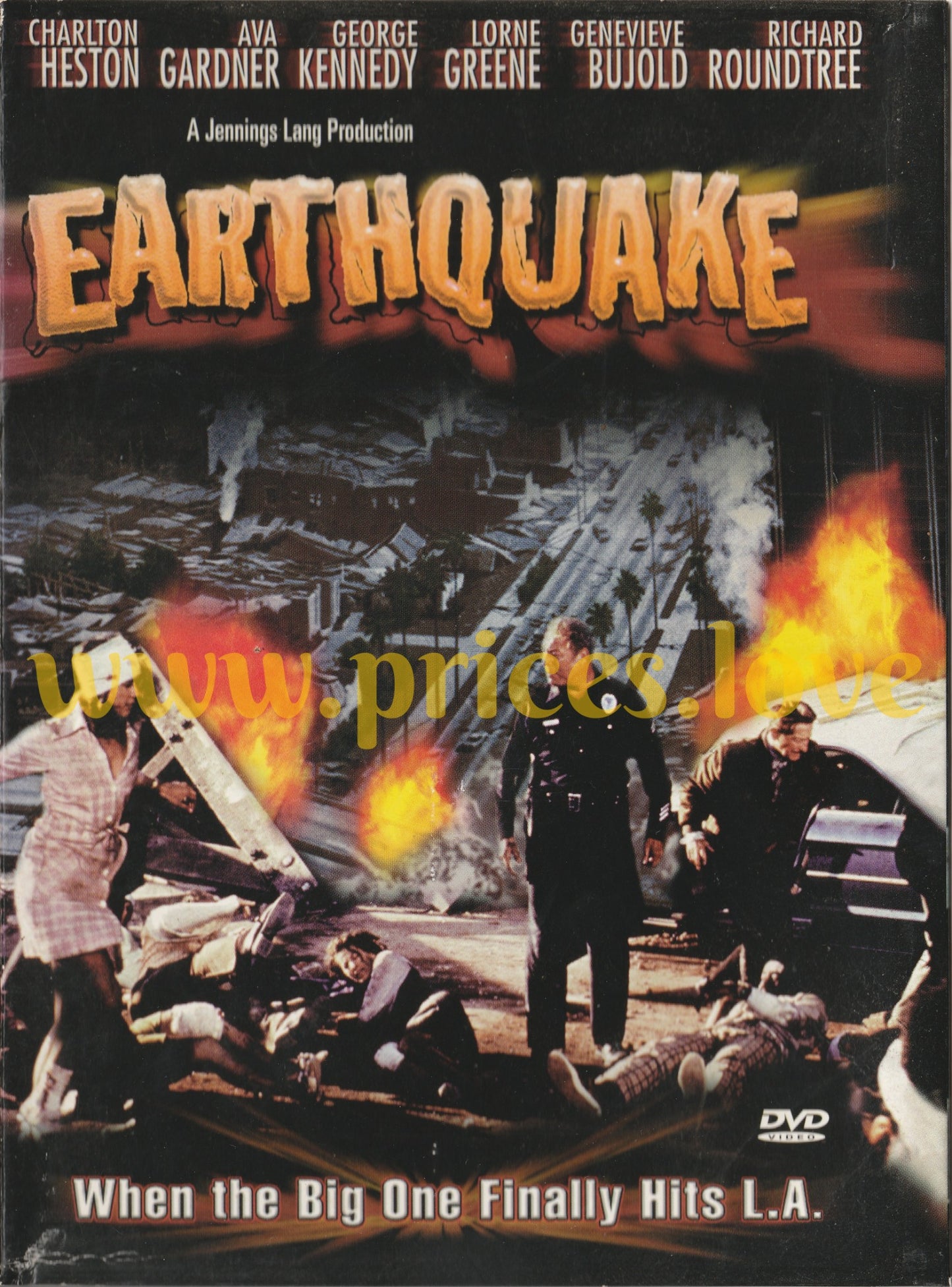 Earthquake (DVD, 1998, Widescreen Non-Anamorphic)