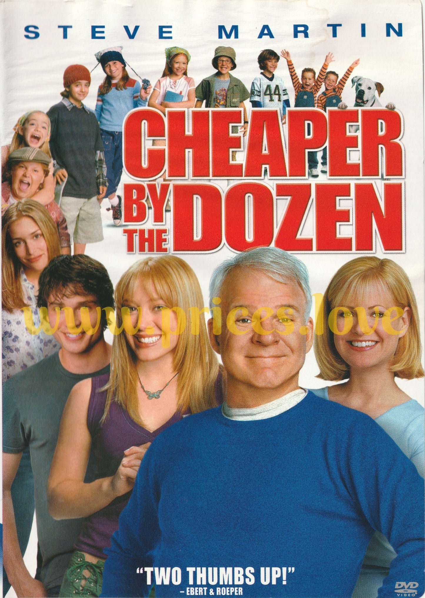 Cheaper by the Dozen (DVD, 2003) Full Screen & Widescreen