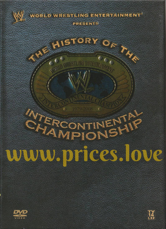 WWE The History of the Intercontinental Championship (DVD, 2008) 3 Disc Set