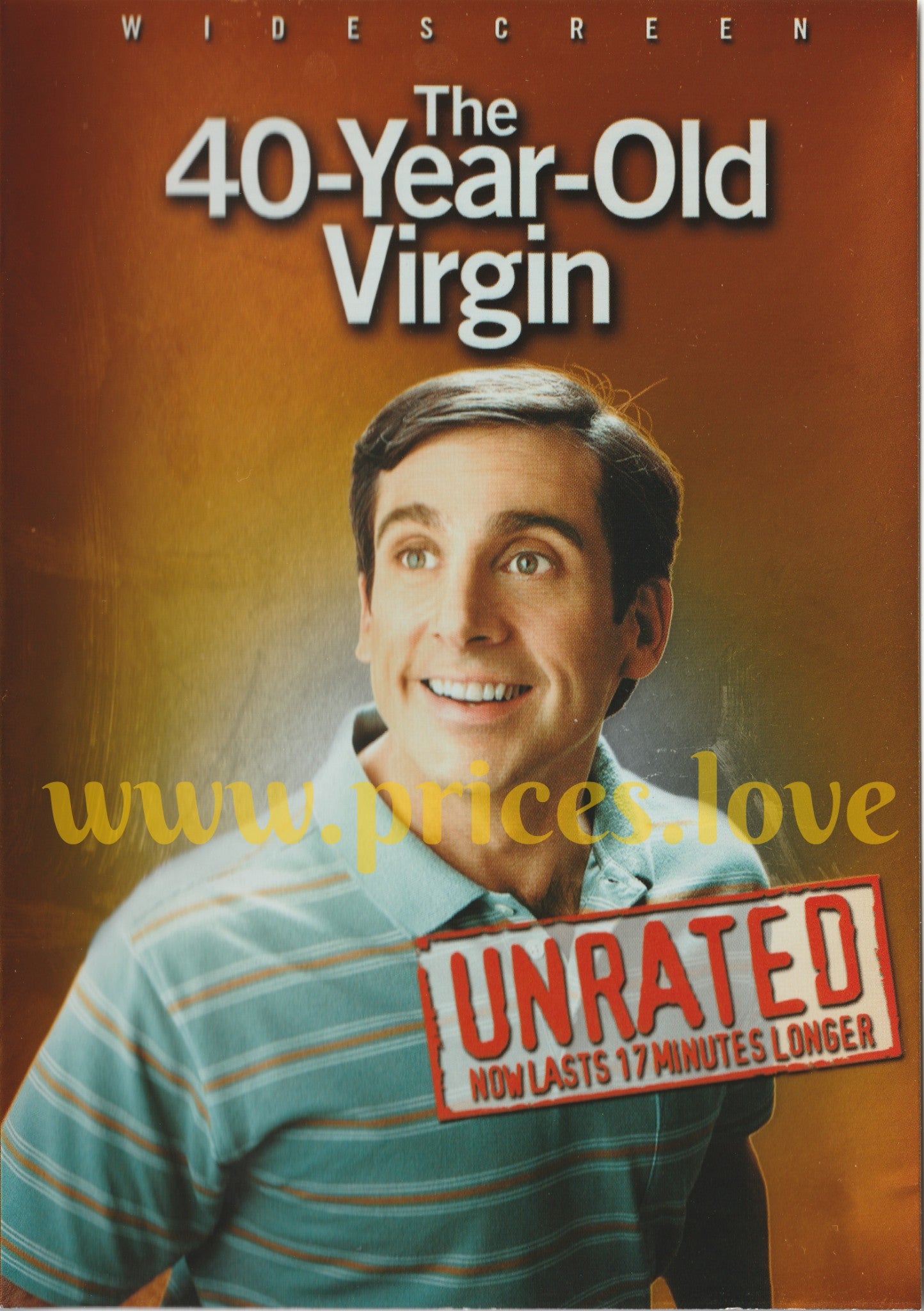 The 40 Year Old Virgin (Unrated) (DVD, 2005) Widescreen