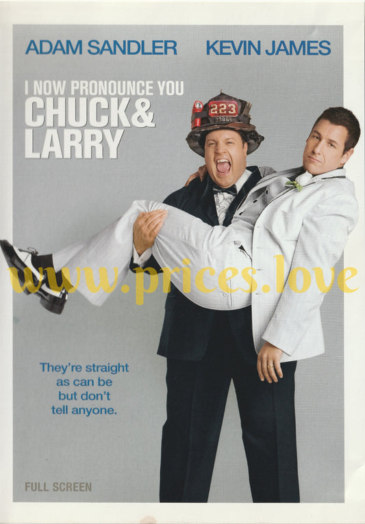 I Now Pronounce You Chuck And Larry (DVD, 2007, Full Frame)