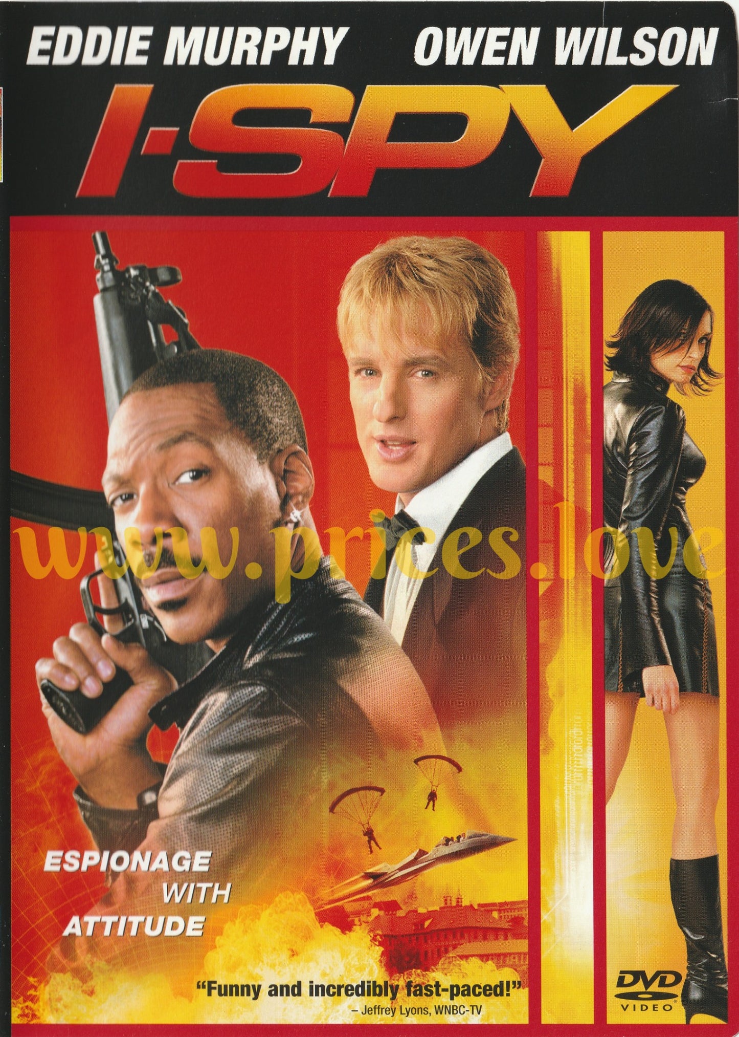 I Spy (DVD, 2003) Widescreen & Full Screen Eddie Murphy Owen Wilson