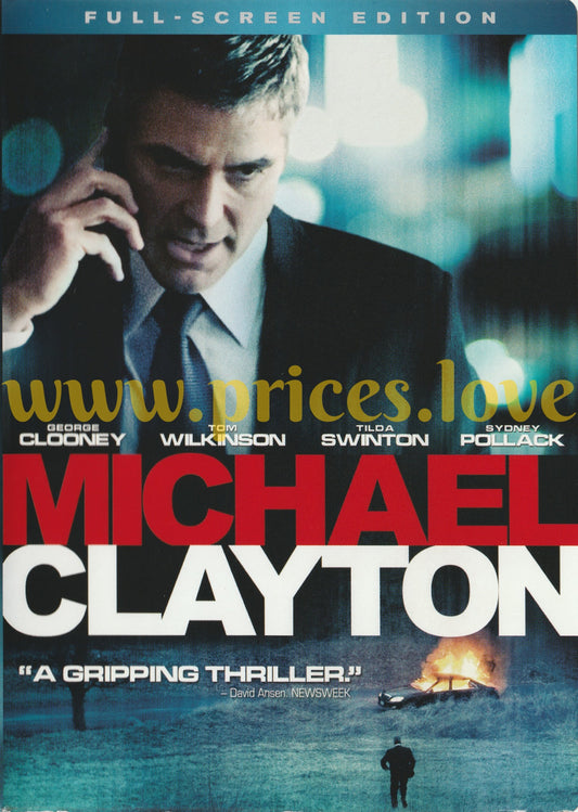 Michael Clayton (DVD, 2008, Full Frame)