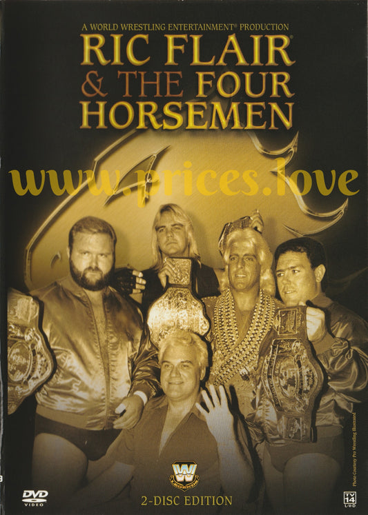 WWE Ric Flair and the Four Horsemen DVD 2007 2-Disc Set Wrestling WWF NWA WCW