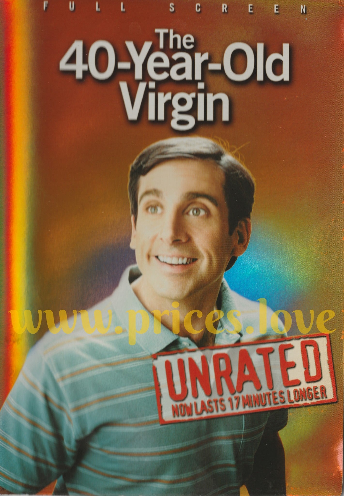 The 40-Year-Old Virgin (DVD, 2005, Full Frame Unrated)