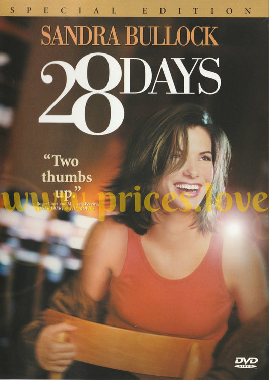 28 Days (DVD, 2000) Special Edition Widescreen Sandra Bulllock