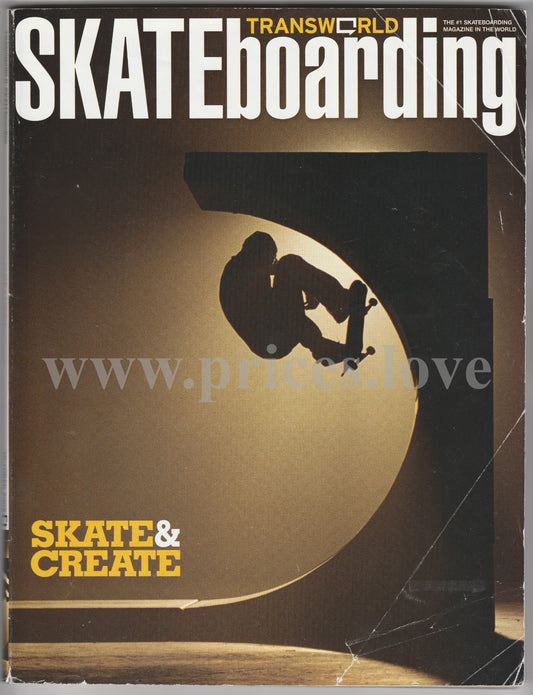 Transworld Skateboarding Magazine October 2008 Skate & Create