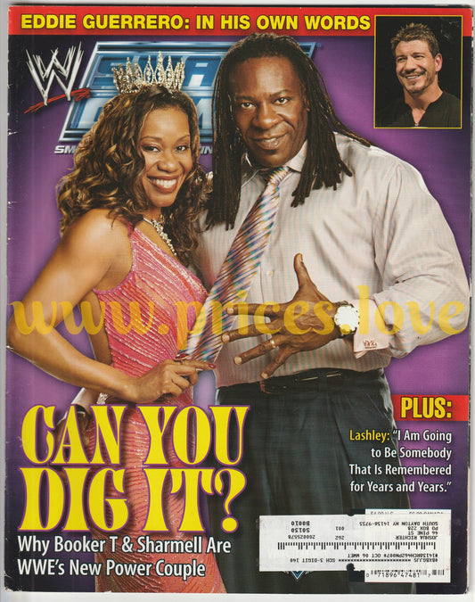 WWE Smackdown Wrestling Magazine January 2006 Booker T Matt Hardy POSTER WWF WCW