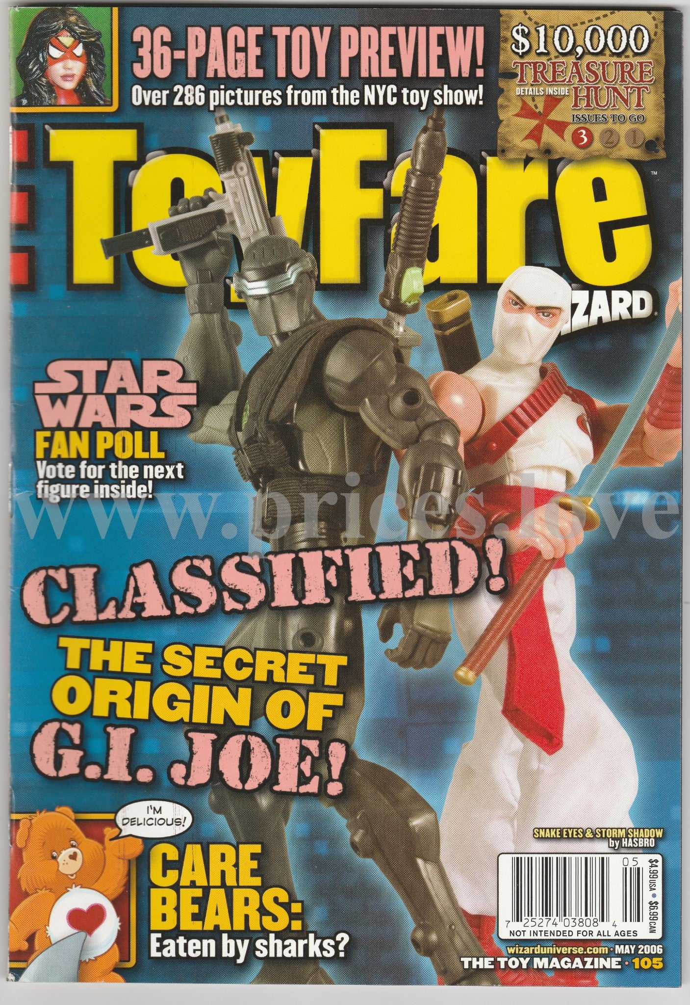 Toyfare Magazine May 2006 #105 GI Joe Care Bears NYC Toy Show Star Wars Disney