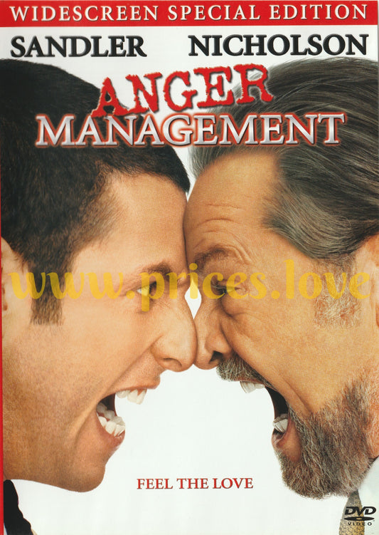 Anger Management (DVD, 2003, Widescreen Special Edition)