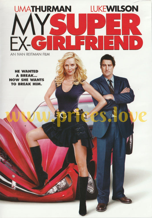 My Super Ex-Girlfriend (DVD, 2006, Dual Side)