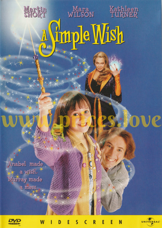 A Simple Wish (DVD, 1997)