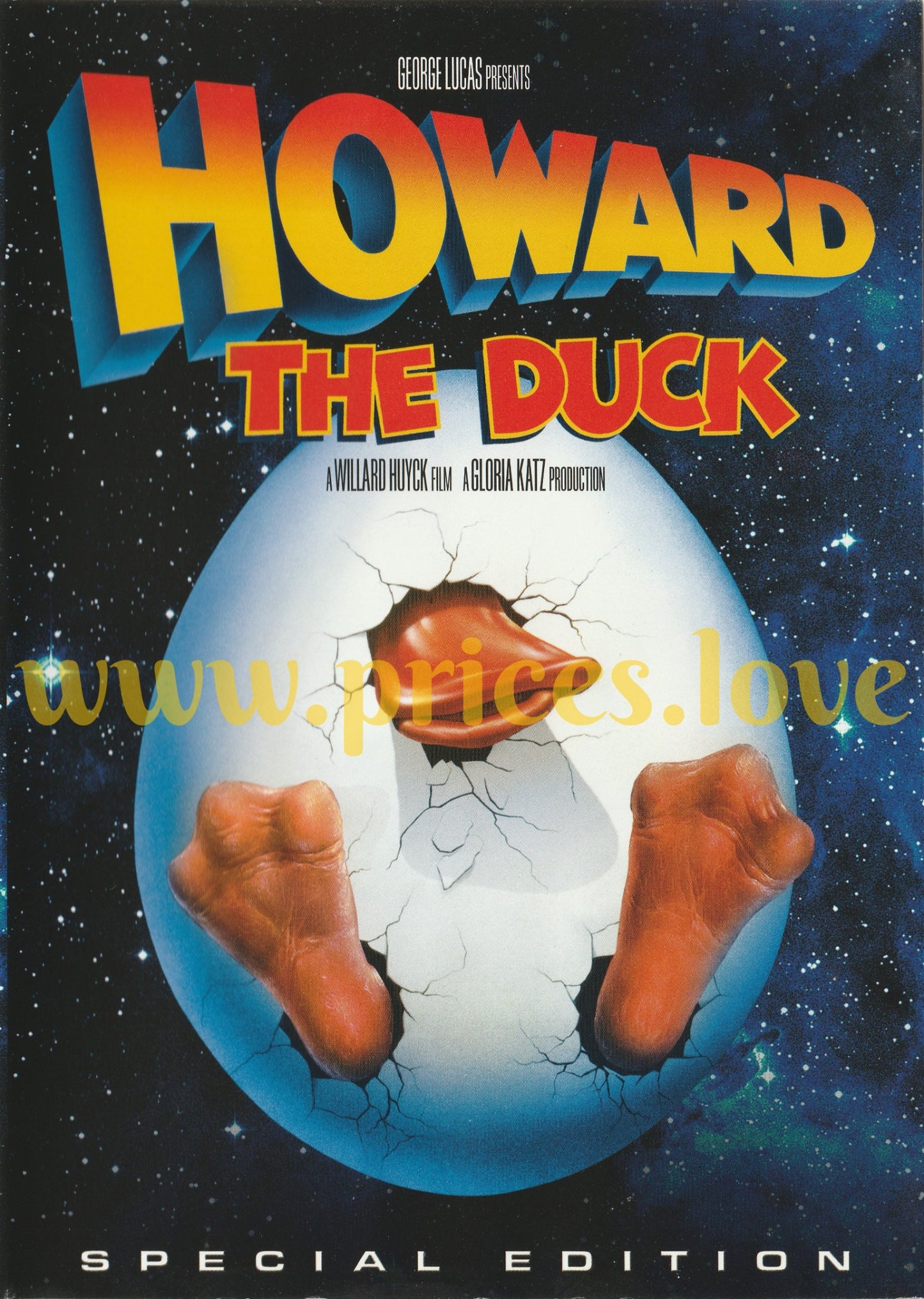 Howard the Duck (Special Edition) (DVD, 1986)