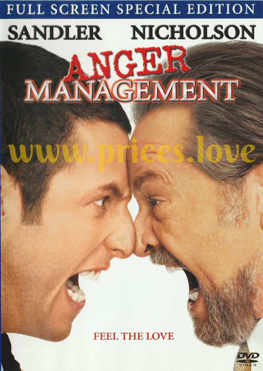 Anger Management (DVD, 2003, Full Frame Special Edition)