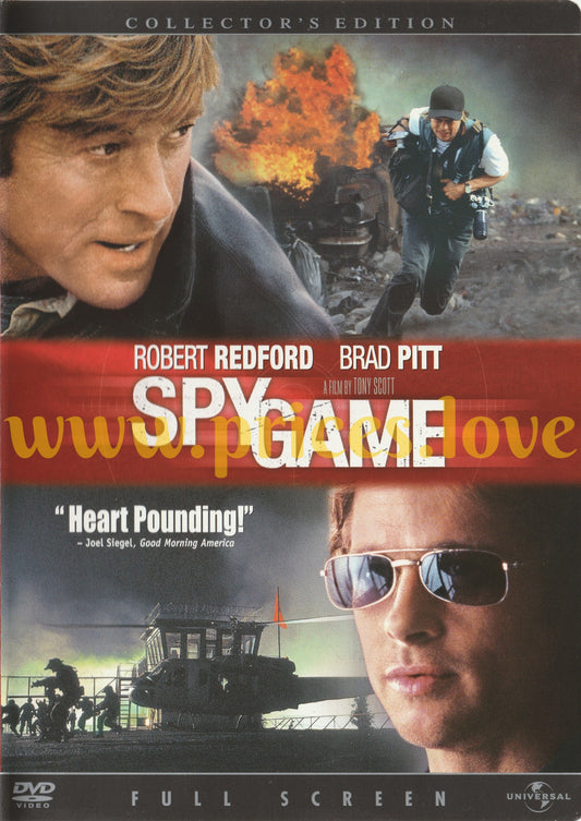 Spy Game (DVD, 2002, Full Frame Collectors Edition)