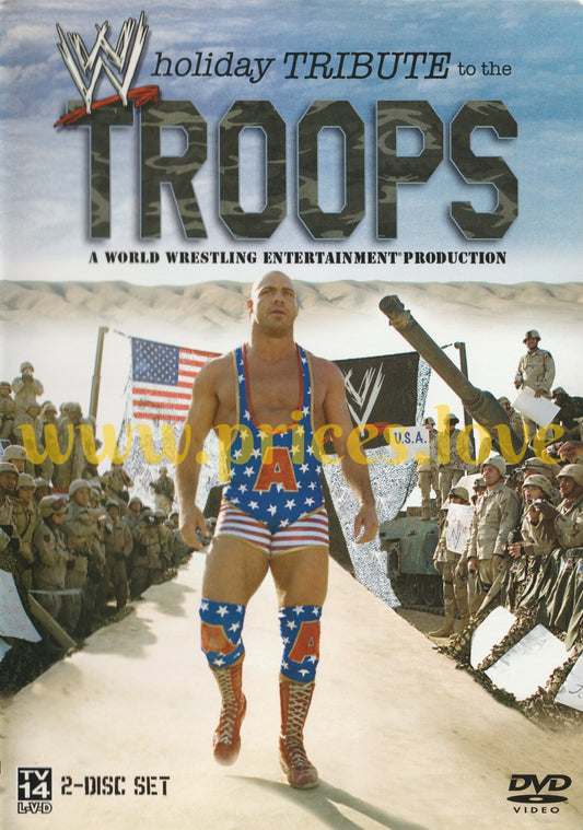 WWE - Holiday Tribute To The Troops (DVD, 2005)