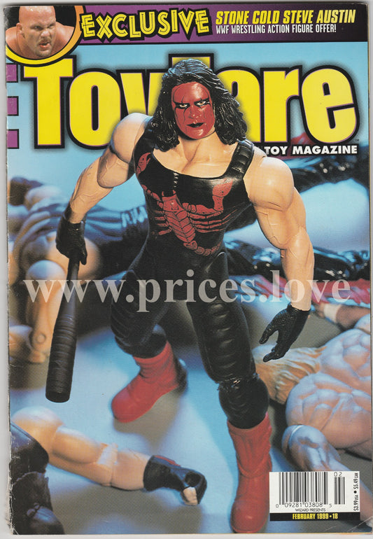 Toyfare Magazine February 1999 #18 Sting WCW Steve Austin Wrestling Star Wars