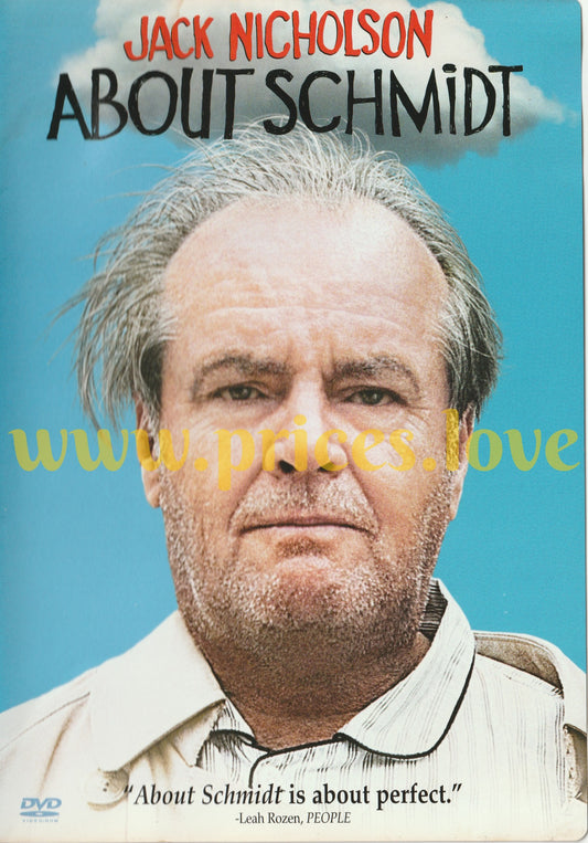 About Schmidt (DVD, 2002) Widescreen FR